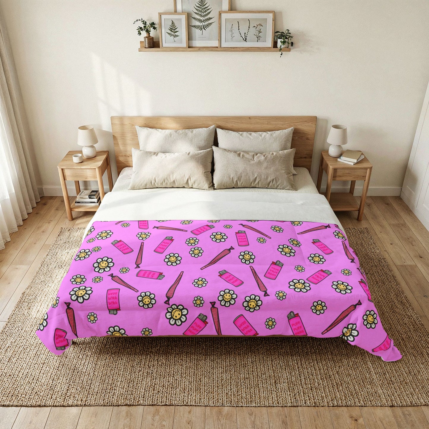Stoner Girlie Cotton Comforter – Cozy Bedspread